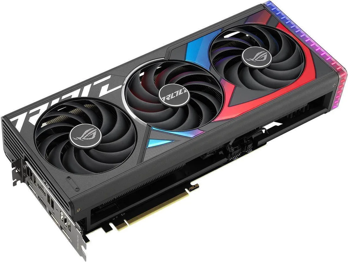 ASUS ASUS ROG Strix GeForce RTX 4070 Ti SUPER Gaming graphics card — product photo
