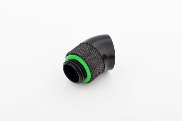 Bitspower Bitspower BP-MB30R G1/4" Matt Black 30-Degree Rotary Extender — product photo