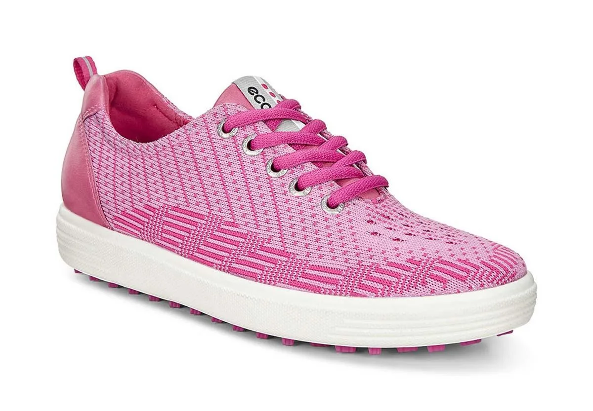 Ecco Ecco Women's Golf Casual Hybrid Knit golf shoe Pink 6.5 — product photo
