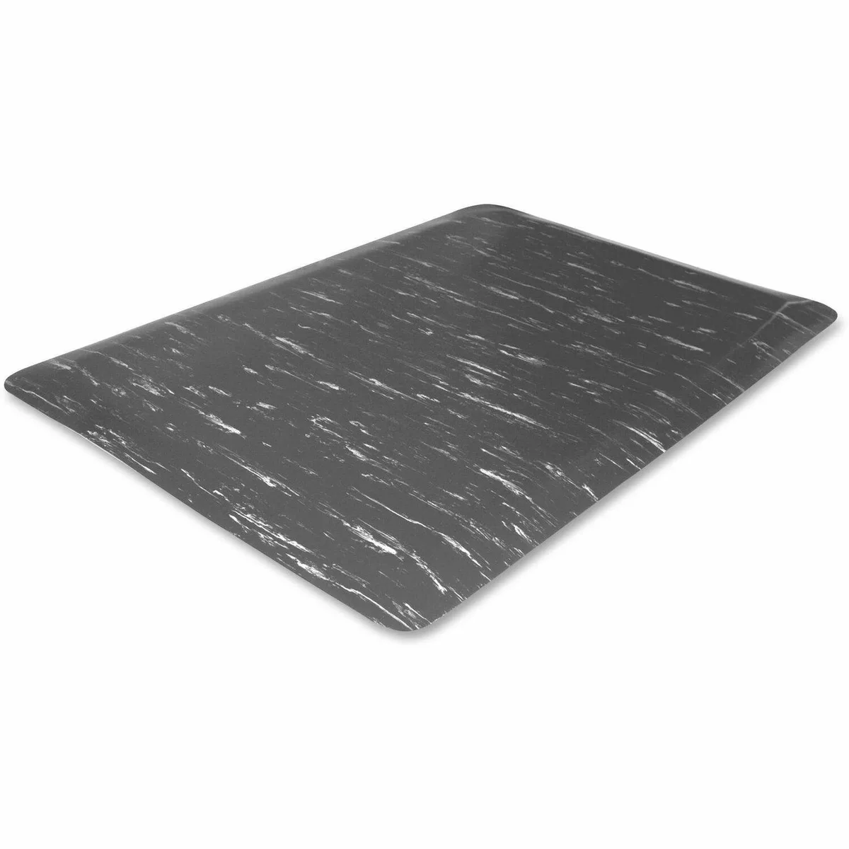 Genuine Joe Genuine Joe Anti-Fatigue Foam Mat 3'x5' Gray Marble 58840 — product photo