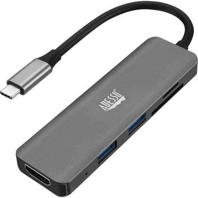 Adesso Adesso 6-in-1 USB-C Docking Station (TAA Compliant) — product photo
