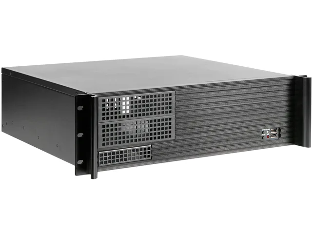 iStarUSA Inc. iStarUSA Inc. D-313SE-C246-1 3U barebone server, Xeon E-2100, DDR4 128GB, 500W PSU — product photo
