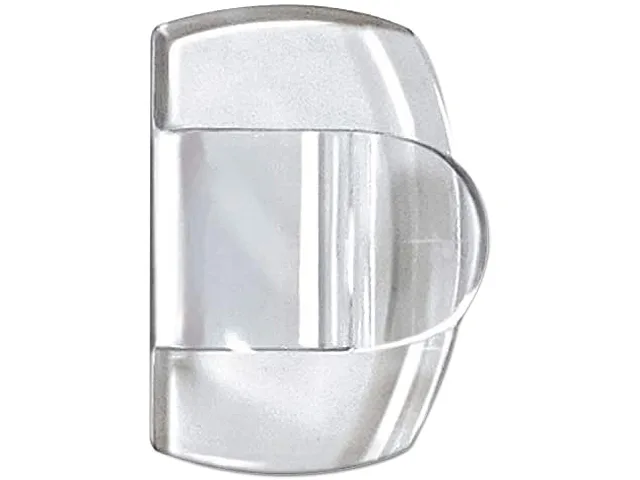 3M 3M 17017CLRES Clear Round Cord Clips 4 hooks 5 strips — product photo