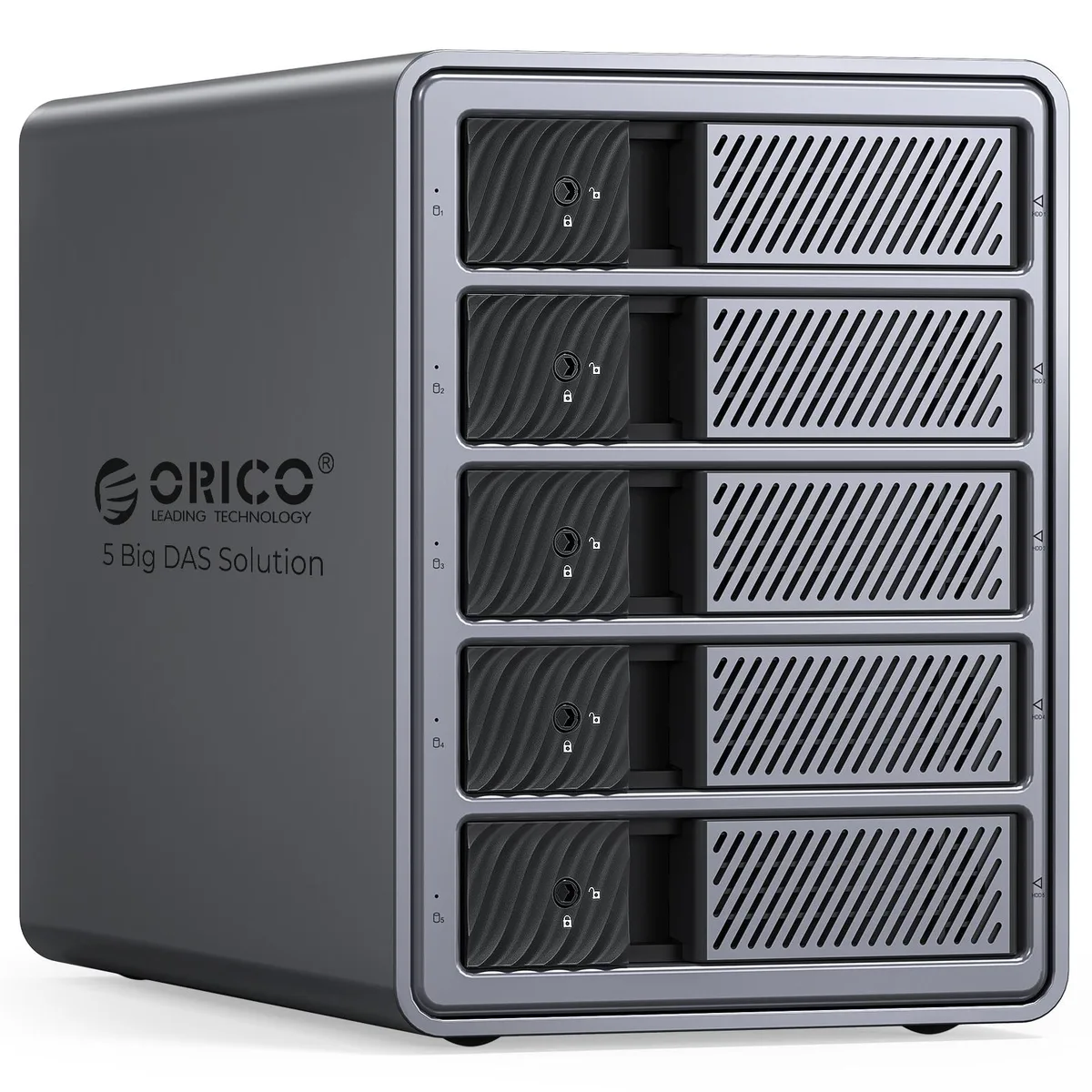 Orico Orico 9858RU3 5-Bay RAID Enclosure 3.5" SATA 150W — product photo