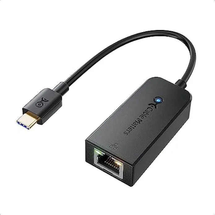 TAURKENAM TAURKENAM USB-C to Ethernet Adapter 1000 Mbps Thunderbolt — product photo