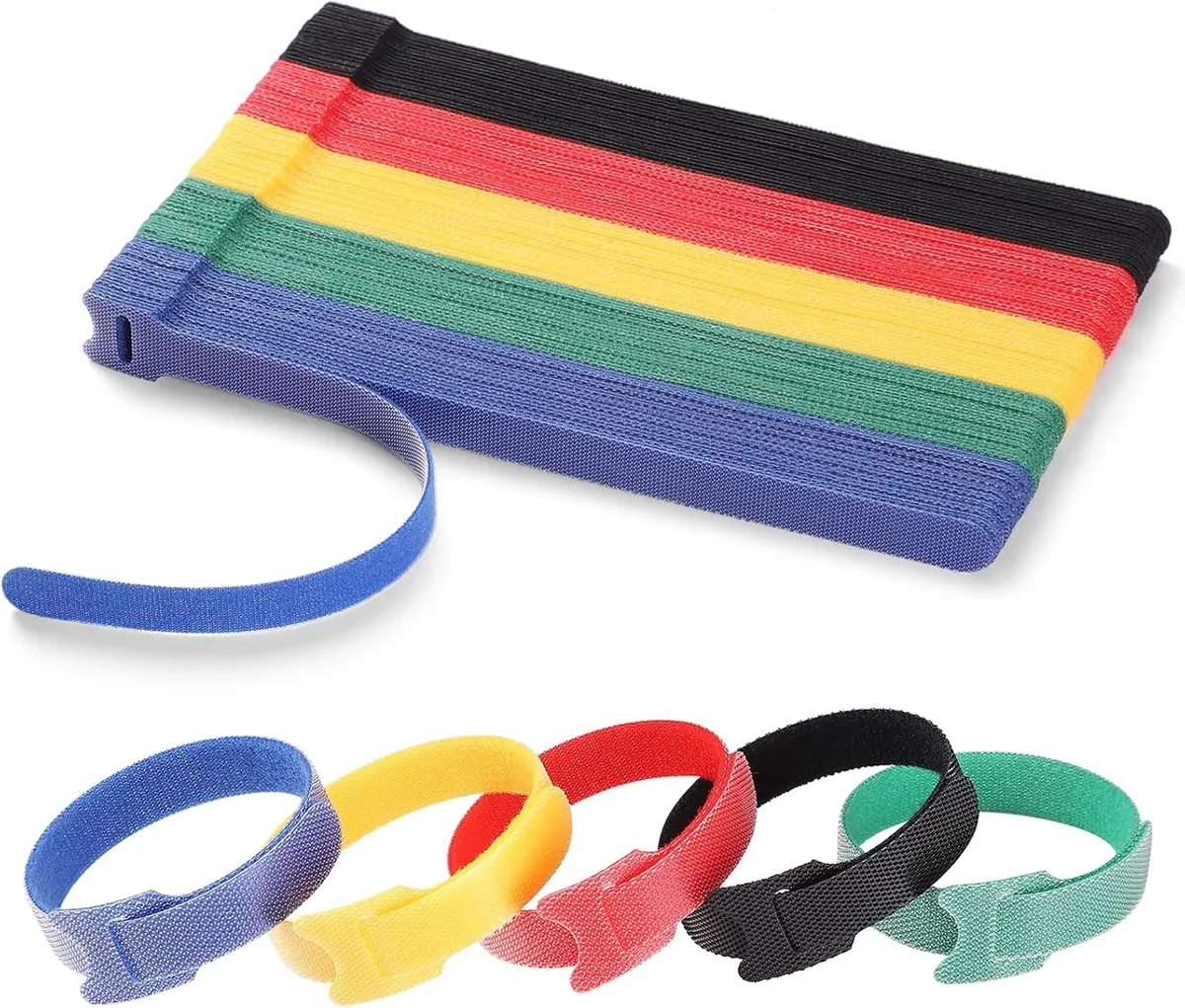 Ennovor Ennovor 100 PCS 8 Inches Reusable Cable Ties — product photo