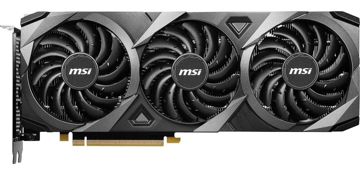 MSI MSI RTX3060Ventus3X12GOC graphics card — product photo