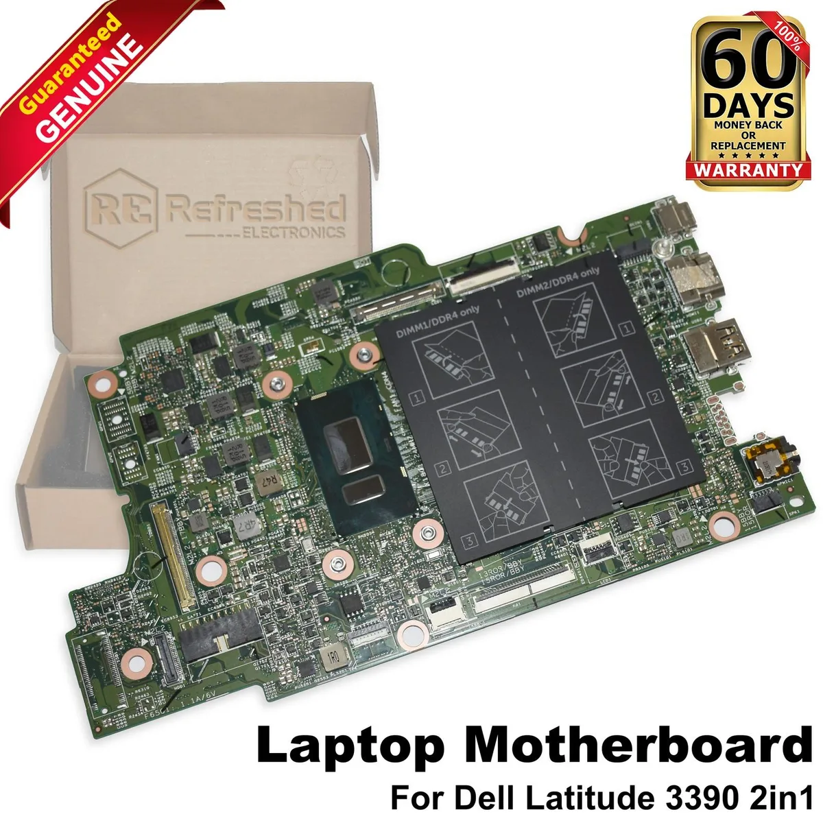 DELL DELL Latitude 3390 Motherboard G1MGM Core i3-8130U 2.2GHz DDR4 — product photo