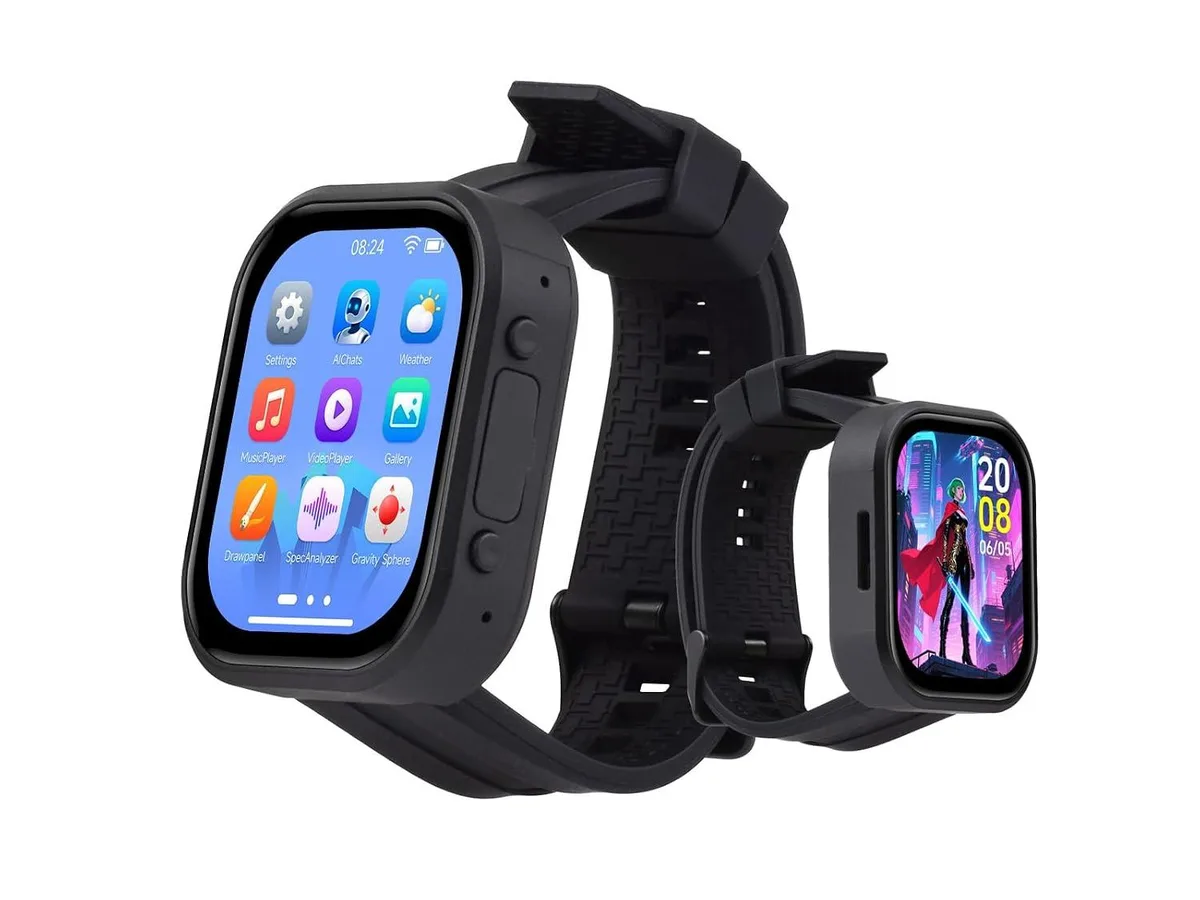 LORDWORLD LORDWORLD ESP32-S3R8 2.06inch AMOLED Touch Watch Development Board — product photo