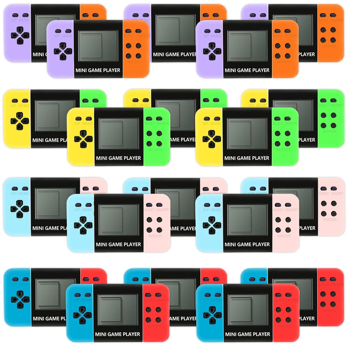 20 Pack Video Game Keychain Collectibles — product photo