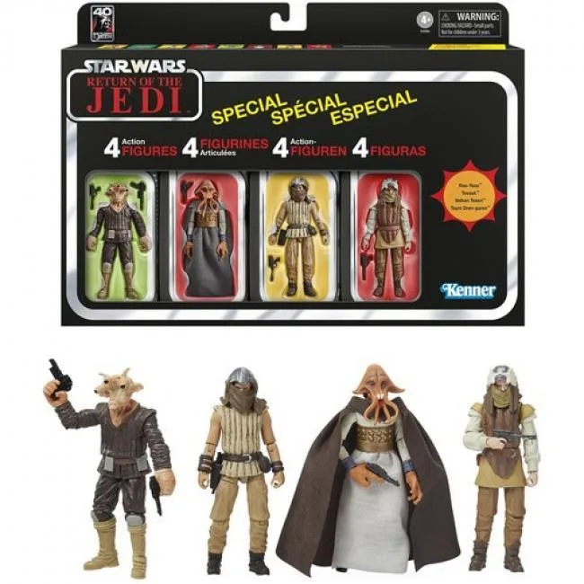 Star Wars Star Wars Vintage Collection Jabba's Court Denizens 4-Pack Action Figure — product photo