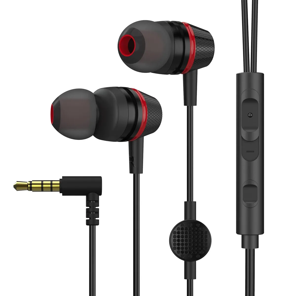  Mi E100Pro Wired In-Ear Earphones Black 3.5mm ANC — product photo
