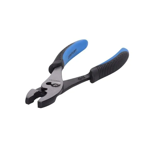 Century Drill & Tool 72514 slip joint pliers, chrome vanadium steel, comfort grip handles