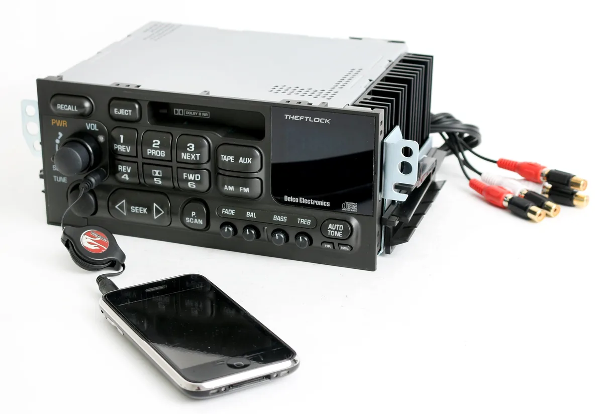 1 Factory Radio 1 Factory Radio 15757047 AM FM Cassette Receiver with Aux Input — product photo