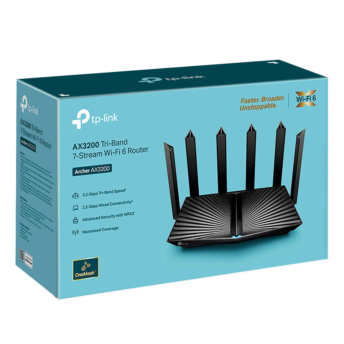 TP-Link TP-Link Tri-Band AX3200 Wi-Fi 6 Wireless Router — product photo