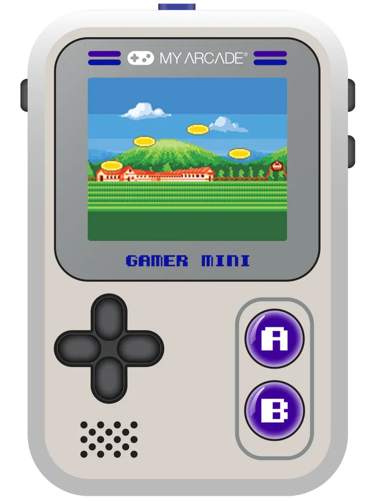 My Arcade My Arcade DGUN-3924 Gamer Mini Classic Retro Gaming Handheld 160 Games 1.8 — product photo