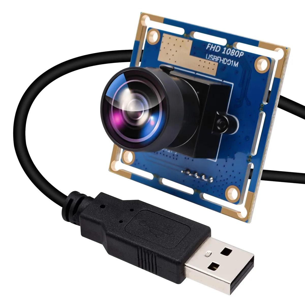 BoYata BoYata 170° Fisheye USB 2.0 Camera 2 MP 1080p 30 fps 2 in 1 accessory — product photo