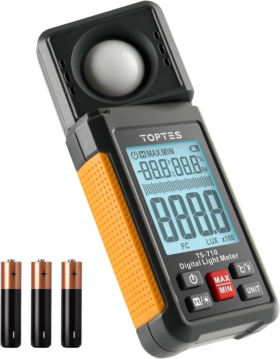 WUQ WUQ TS-710 Light Meter with 180° Rotating Sensor — product photo