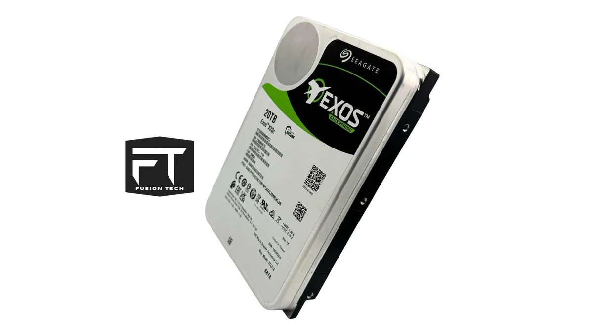 Seagate Seagate Exos X20z ST20000NM001J 20TB 7200 RPM SATA 6.0Gb/s 3.5" internal hard drive — product photo