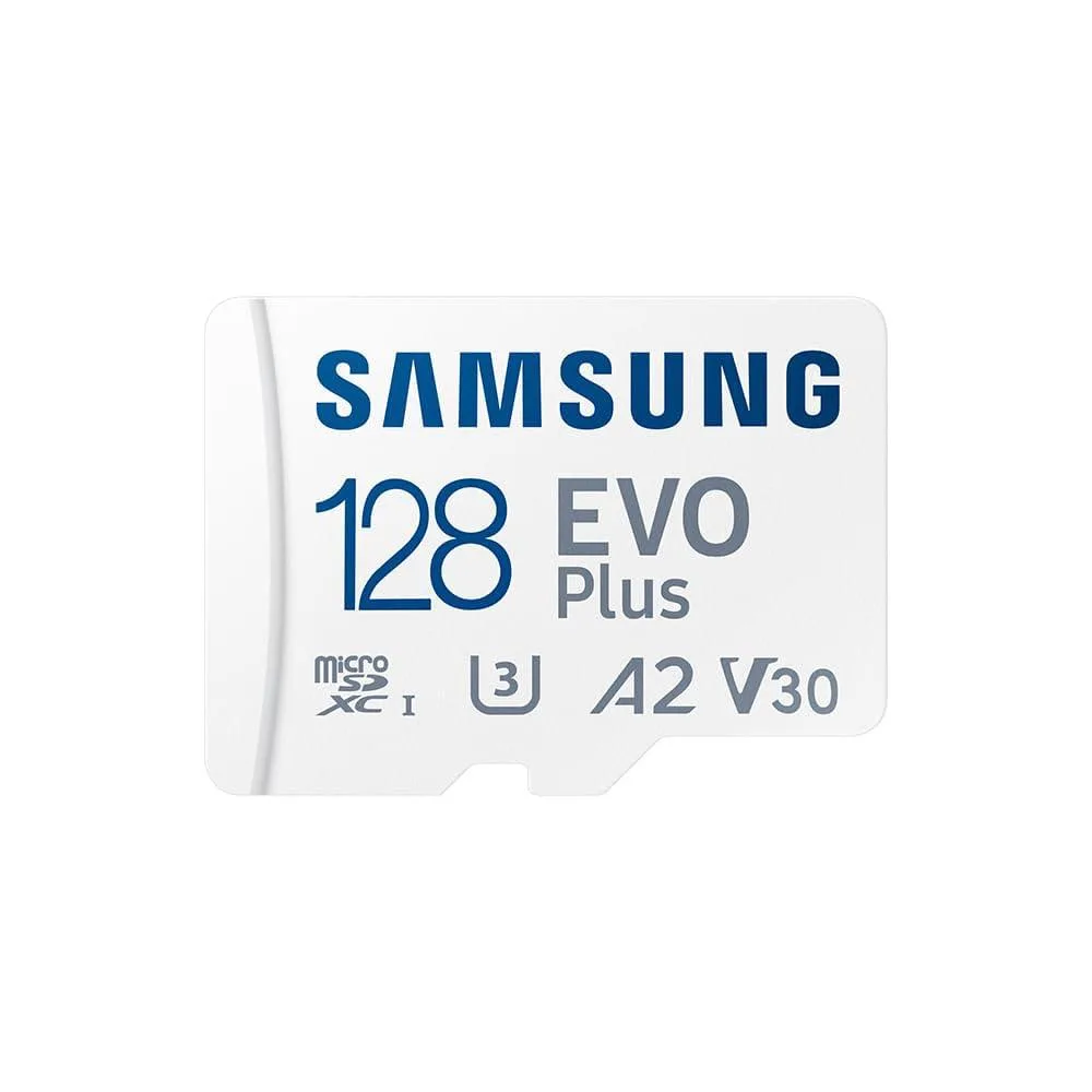 SAMSUNG SAMSUNG EVO Plus Micro SD 128GB 160MB/s (2024) memory card — product photo