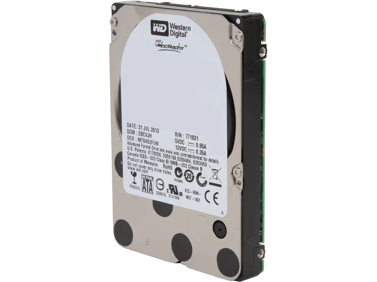 Western Digital Western Digital WD2500BHTZ 250GB 10000 RPM 64MB SATA 6.0Gb/s 2.5" internal hard drive — product photo