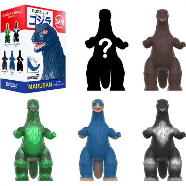 Super7 Super7 BB-TOHO-11540 Toho Reaction Blind Box Wv6 Marusan 12pc Flat action figure — product photo