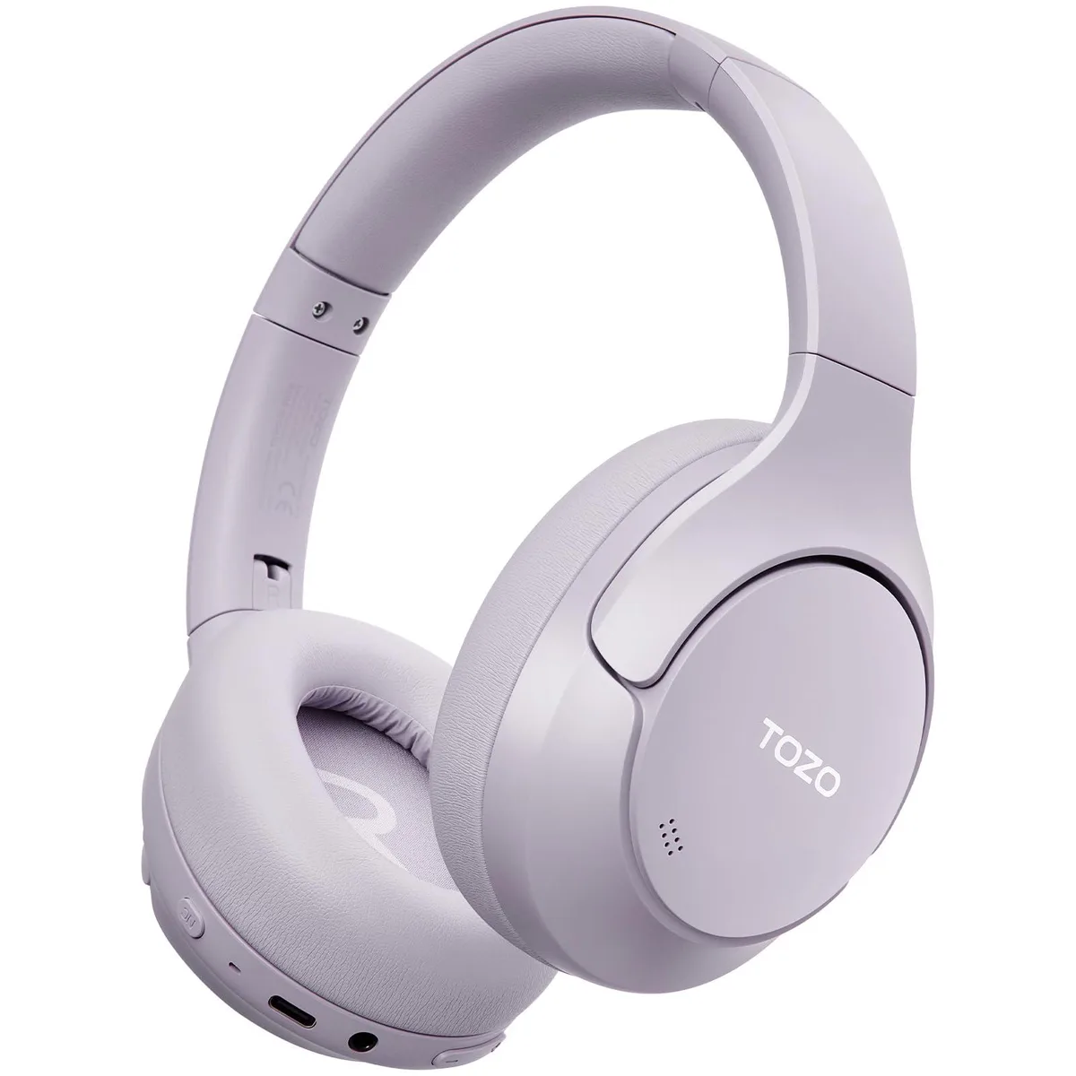 TOZO Store TOZO Store HT3 headphones Purple 90H 40mm Bluetooth 6.0 — product photo