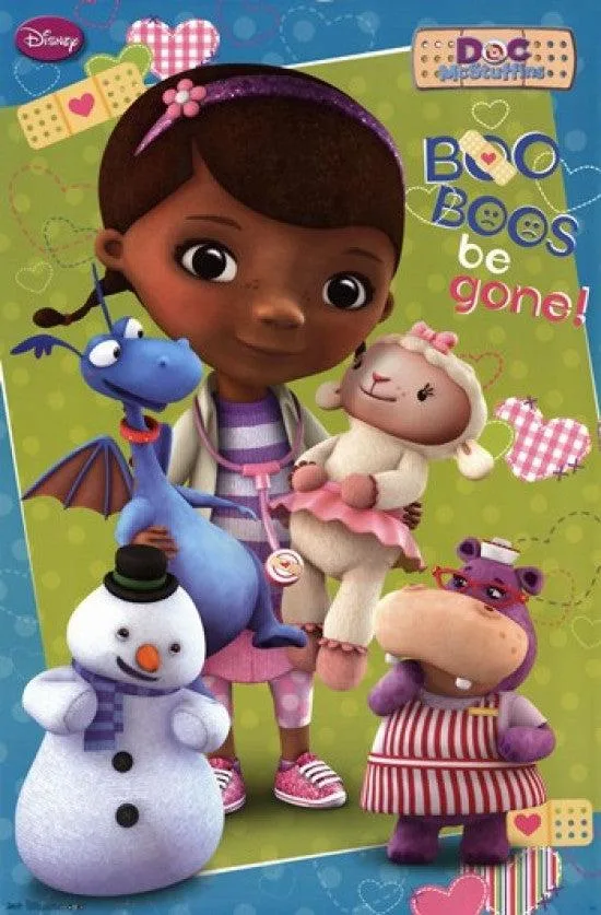 Doc McStuffins Boo Boos Be Gone poster print 24 x 36 inches on heavy stock paper