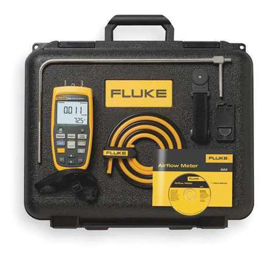 Fluke Fluke 922/KIT Airflow Meter Micromanometer Kit measurement tool — product photo