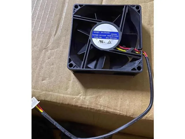 TSUJ TSUJ Kepler-C72J-OYS-0341 12V .6A 8025 3-Wire Cooling Fan — product photo