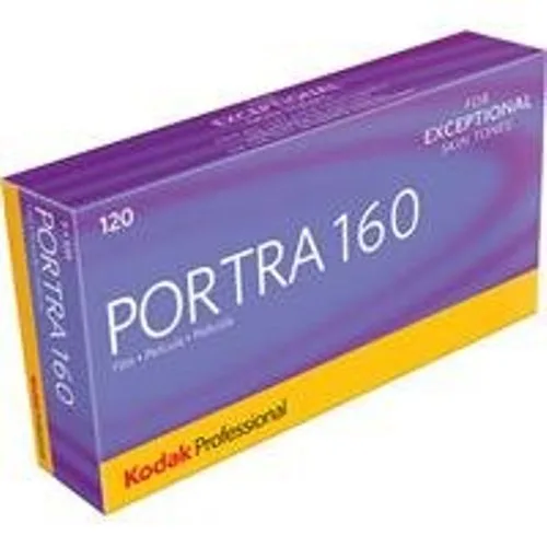 Kodak Kodak Portra 160 Color Negative Film 120 ISO 160 Pack of 5 — product photo