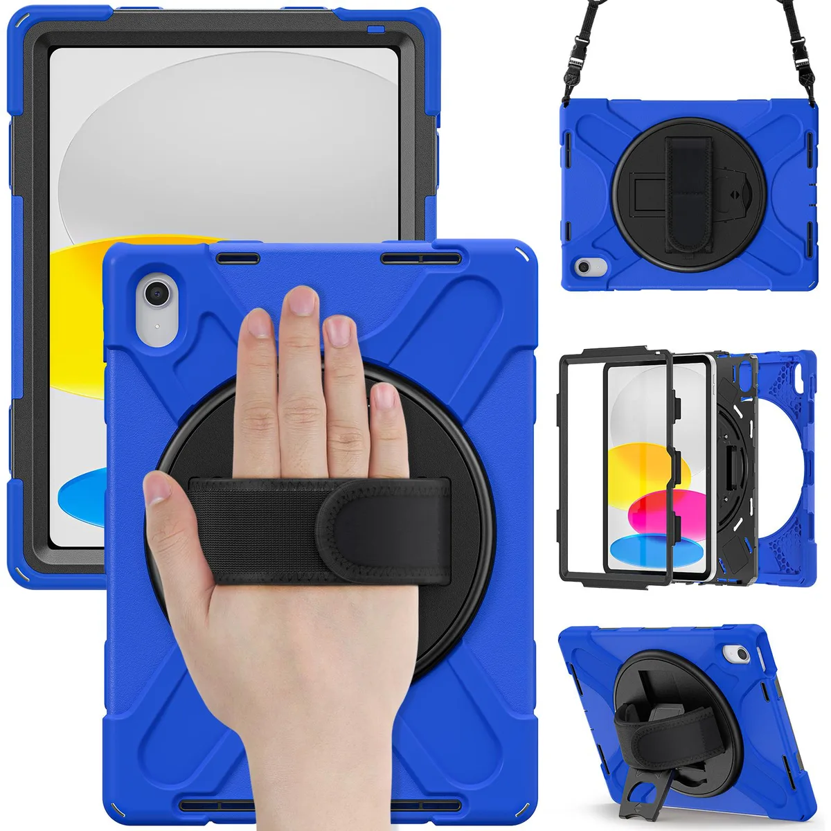 Werleo Werleo A2696 iPad 10.9 2022 Shockproof Case Blue — product photo