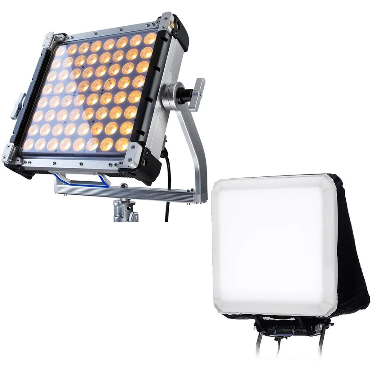 Creamsource Creamsource Vortex4 1x1 325W RGBW LED Panel with AIRGLOW 1x1 Booklight — product photo