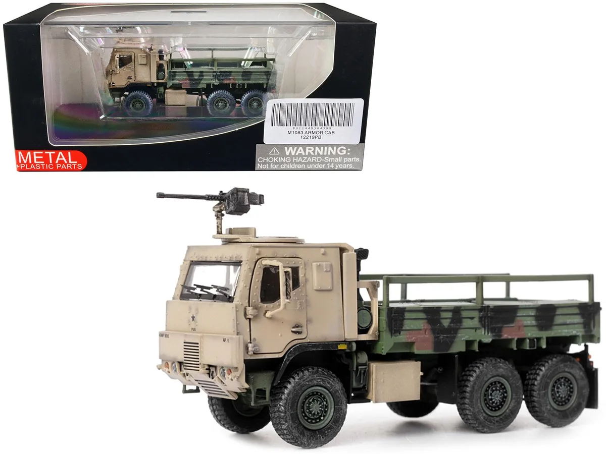 Panzerkampf Panzerkampf M1083 MTV Armored Cab Cargo Truck 1/72 Diecast NATO Camouflage — product photo