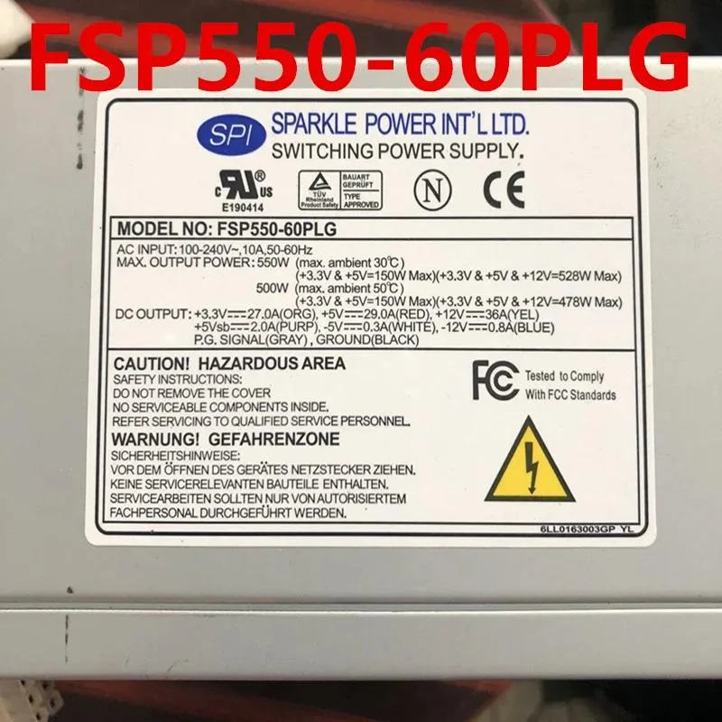 KHACHIMO KHACHIMO Power Supply For FSP 550W FSP550-60PLG — product photo
