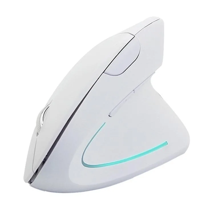 eForChina eForChina Vertical Wireless Gaming Mouse White 2.4GHz 800-1600 DPI — product photo