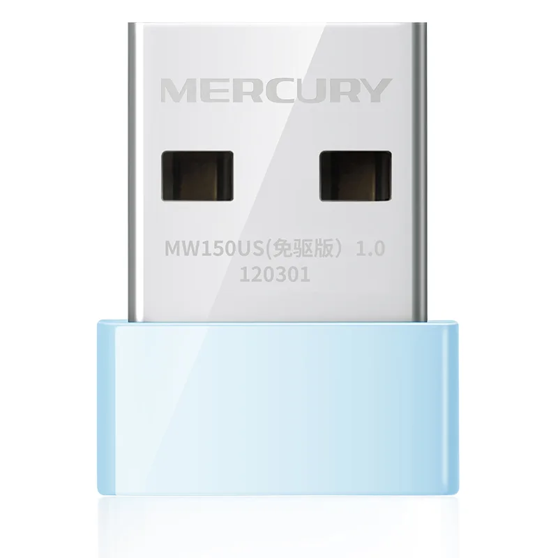 MERCURY MERCURY MW150US USB Wi-Fi Adapter Blue N150 2.4 GHz — product photo