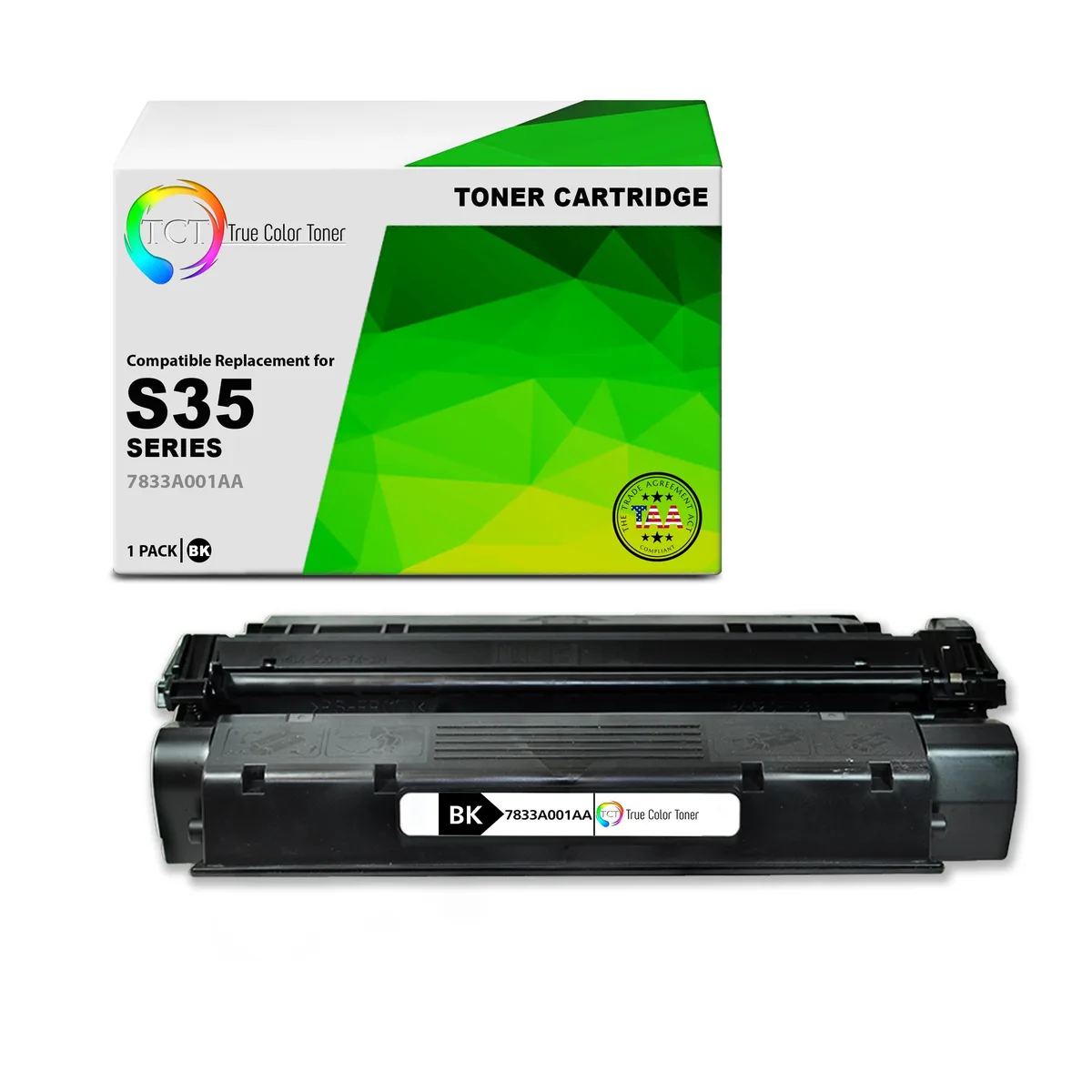 True Color Toner True Color Toner S35 7833A001AA Black toner cartridge 3500 pages — product photo