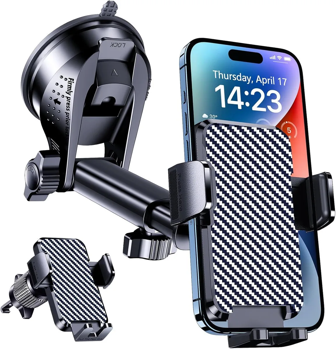 Keyence Keyence Phone Mount Military-Grade Suction Thick Case Friendly — product photo