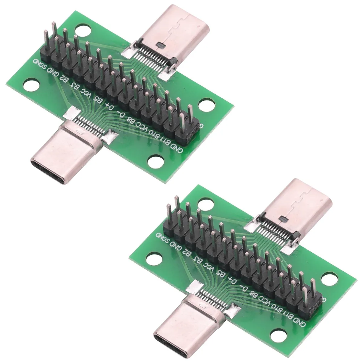  Cermant USB 3.1 Type-C Male to Female 24P Test Board 2pcs — product photo