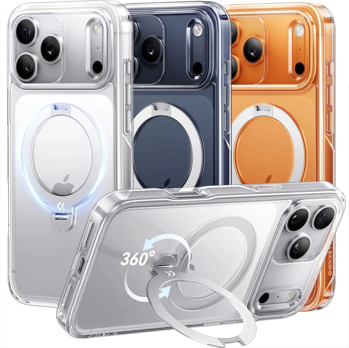 Transcend Transcend Clear Case iPhone 17 Pro Max 360 Spin Stand 6.9 — product photo