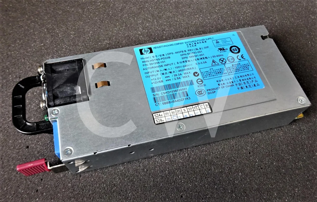 HP HP DPS-460FB 460W server power supply — product photo
