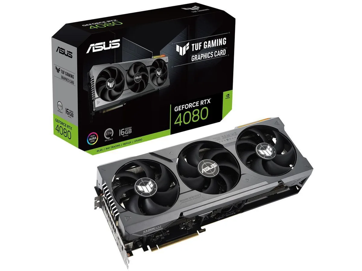 ASUS ASUS TUF Gaming GeForce RTX 4080 16GB graphics card — product photo