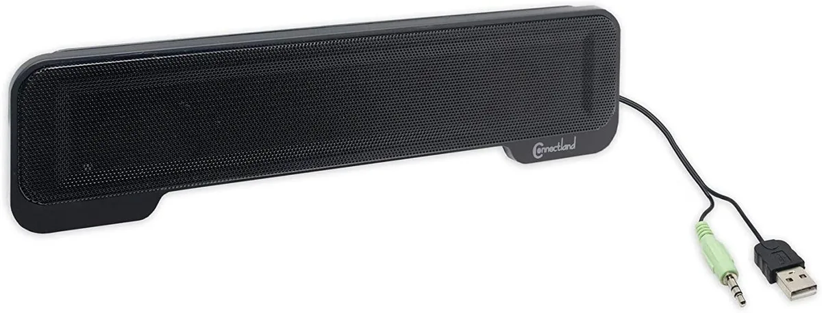 Syba Syba Clip-On Soundbar CL-SPK20138 USB Powered 3.5mm Speaker — product photo