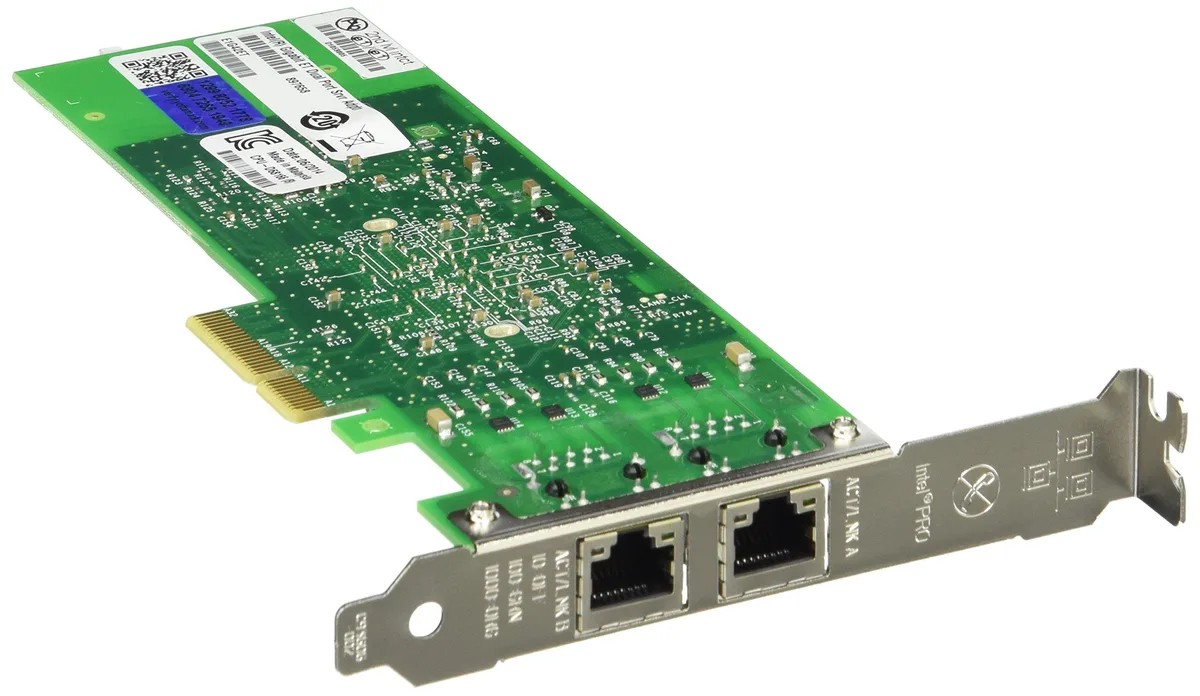 Intel Intel E1G42Et Gigabit ET Dual Port Server Adapter network adapter — product photo