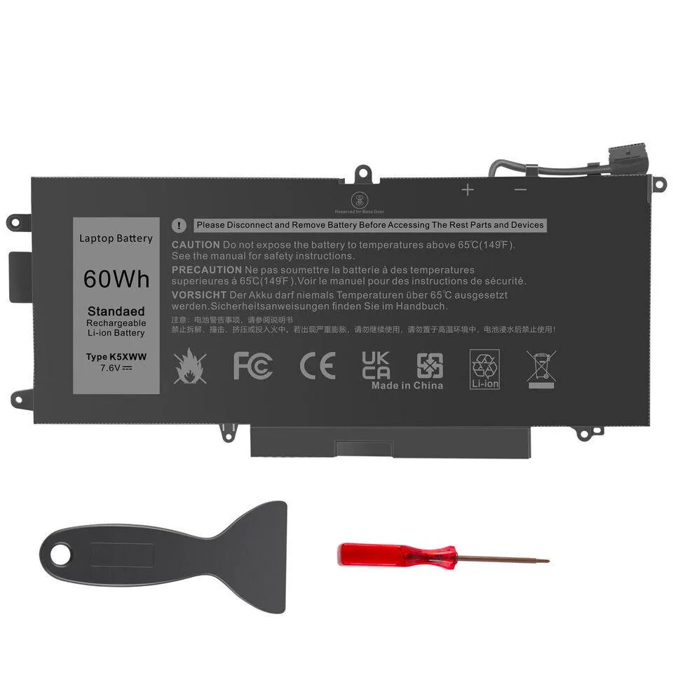 DELL DELL K5XWW 60Wh 7.6V 4-Cell Laptop Battery for Latitude 5289 7389 L3180 — product photo