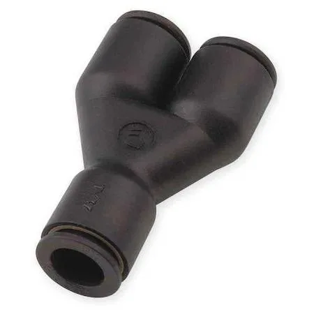 Legris Legris 3140 60 00 Push-Fit Wye Fitting 3/8 in Brass — product photo