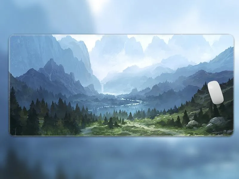 Corn Electronics Corn Electronics Extended Mouse Pad Nordic Oil Painting Cognac 900x400x3mm — product photo