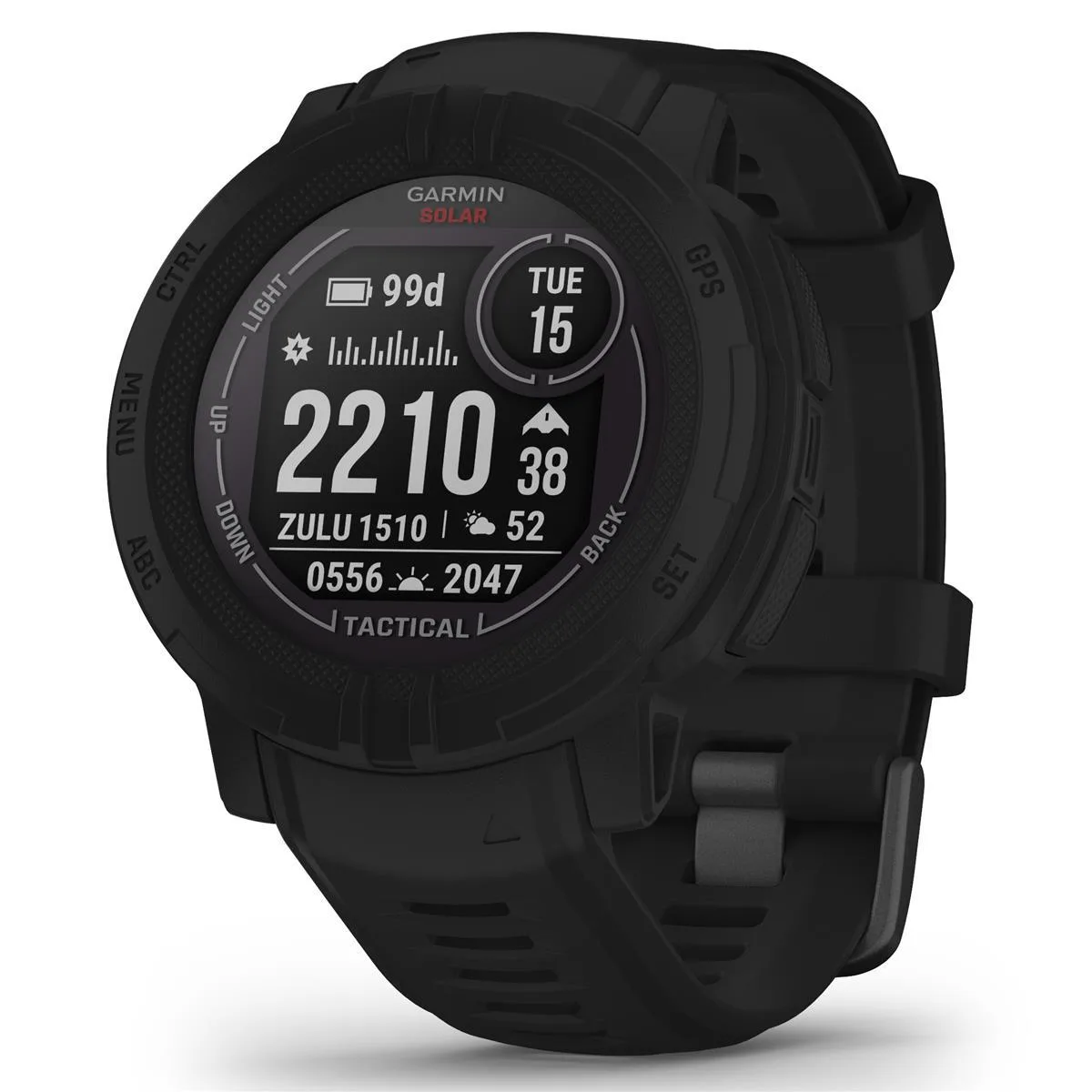 Garmin Garmin Instinct 2 Solar Tactical Edition Black Smart Watch 010-02627-13 — product photo
