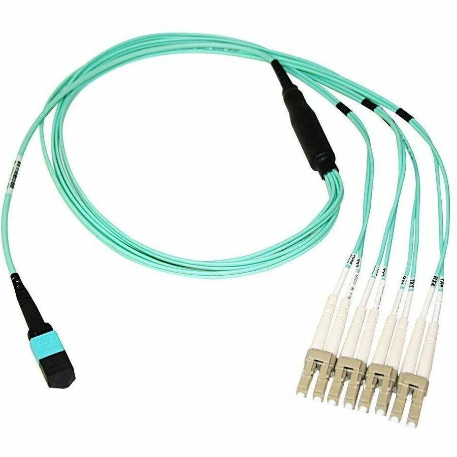 Axiom Axiom AXG96617 MPO Female to 4 LC OM3 50/125 8m network ethernet cable — product photo